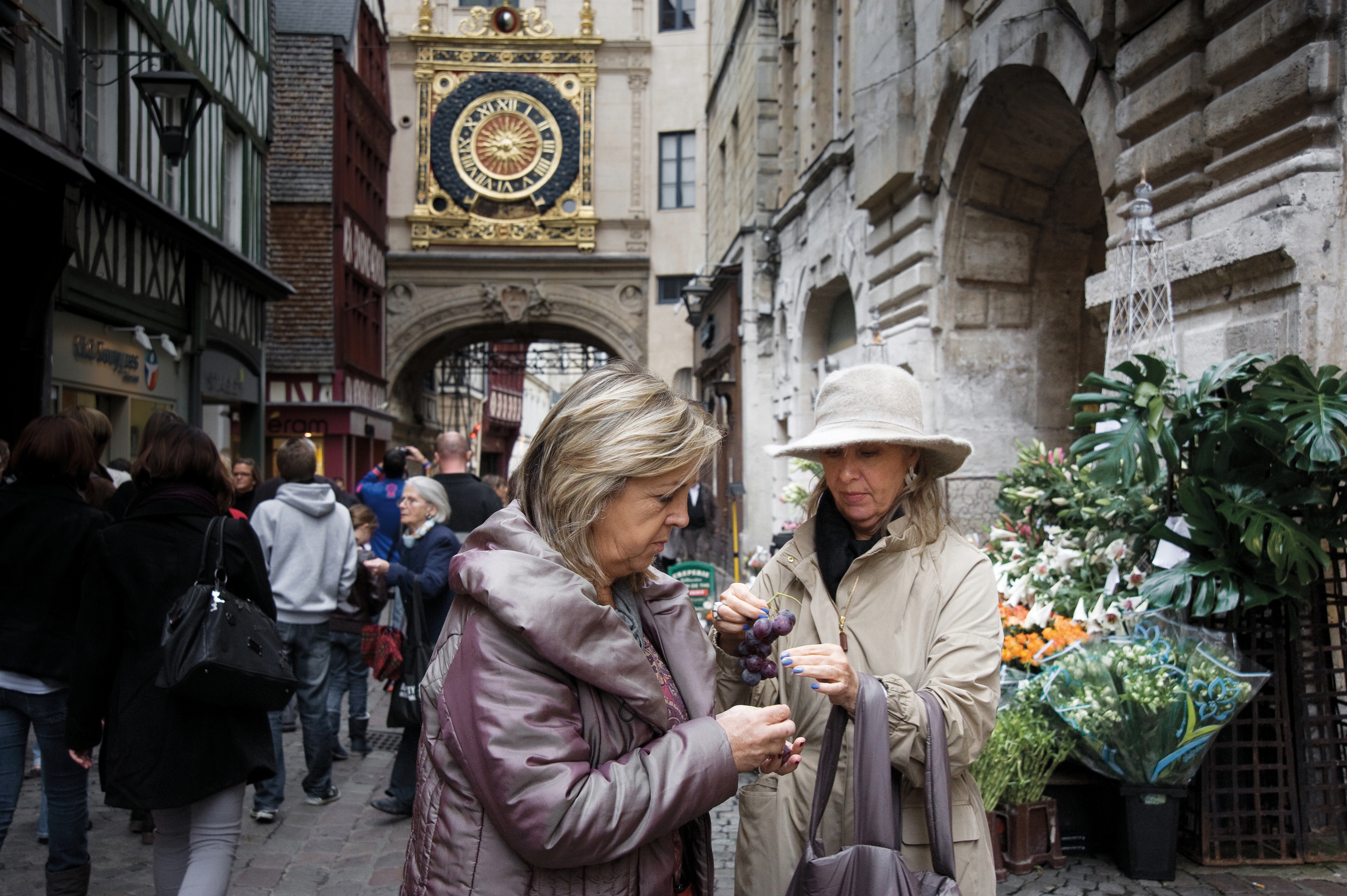 Madame Bovary Projekt-Streetphotography Rouen